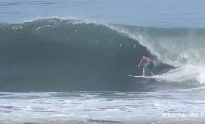Surfing at Playa Hermosa, Costa Rica September 28 & 30, 2019