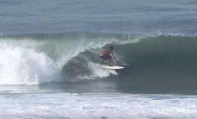 Surfing at Playa Hermosa, Costa Rica October 17 & 18, 2019