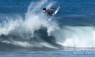Surfing at Playa Hermosa, Costa Rica October 21, 22 & 23 2019