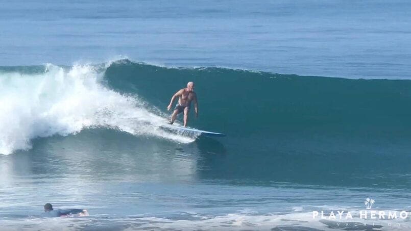 Surfing at Playa Hermosa, Costa Rica October 19 & 20, 2019