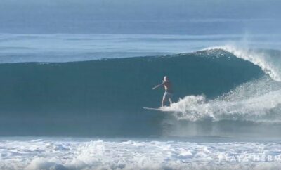 Surfing at Playa Hermosa, Costa Rica January 14, 2020