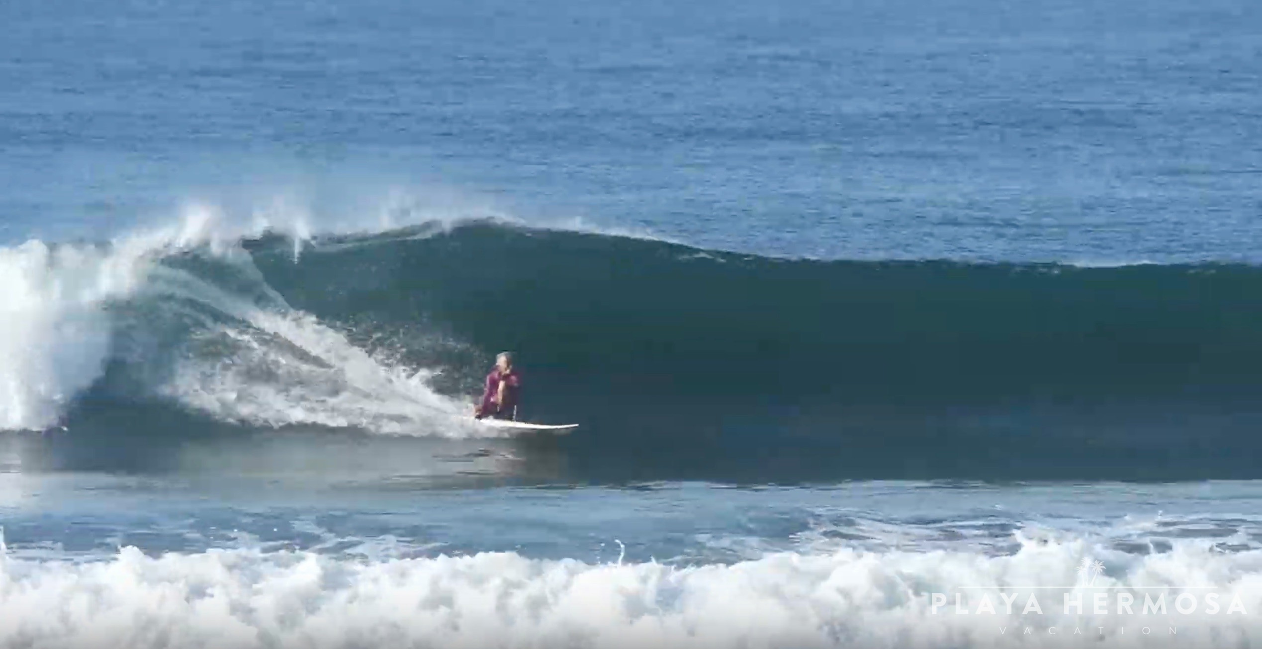Surfing at Playa Hermosa, Costa Rica January 27, 2020 Playa Hermosa