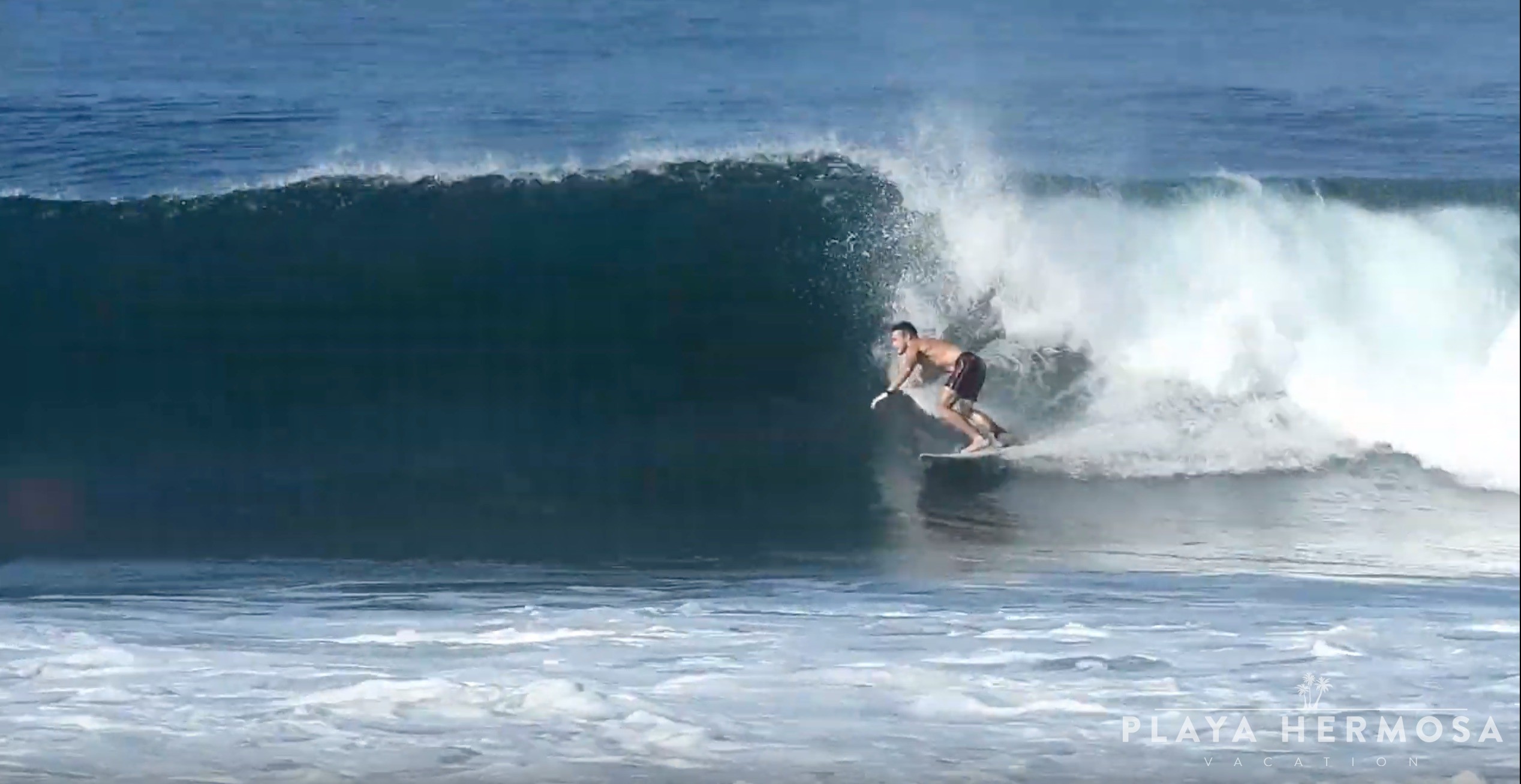 Surfing at Playa Hermosa, Costa Rica February 1, 2020 Playa Hermosa