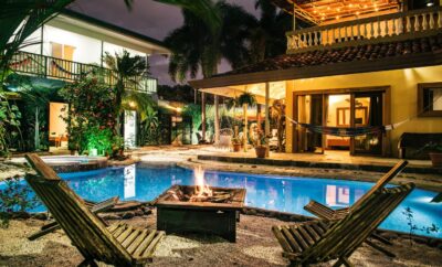 16 Bed Compound Oasis Downtown Jaco Private Pool Hottub